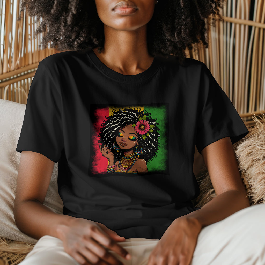 African Beauty Unisex T-Shirt