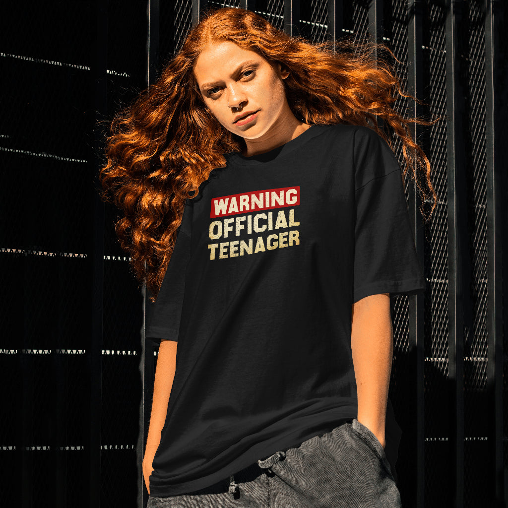 WARNING Official Teenager Unisex T-Shirt