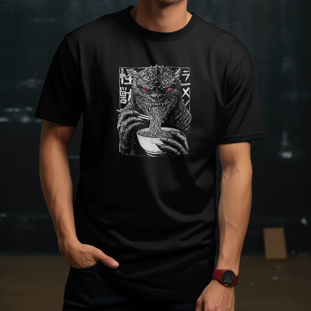 Godzilla and His Ramen Unisex T-Shirt