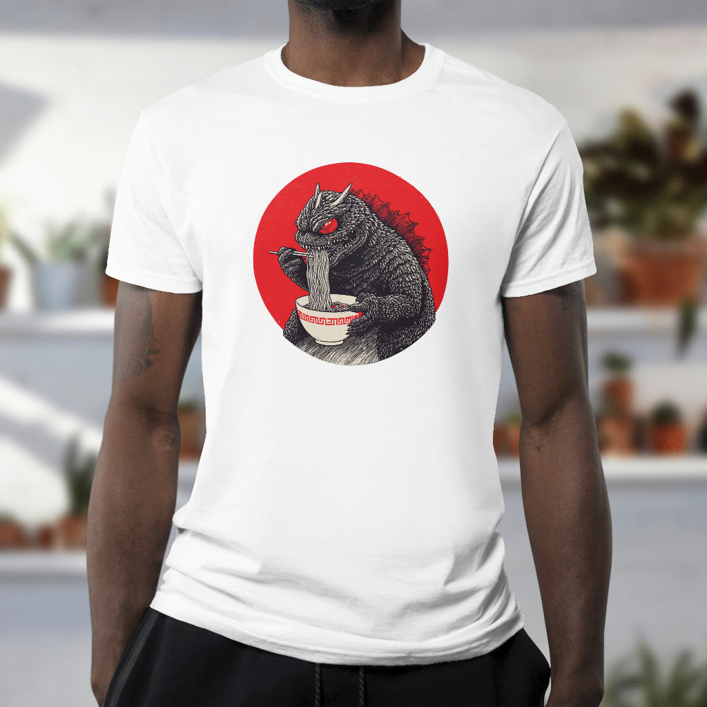 Godzilla and His Ramen Unisex T-Shirt