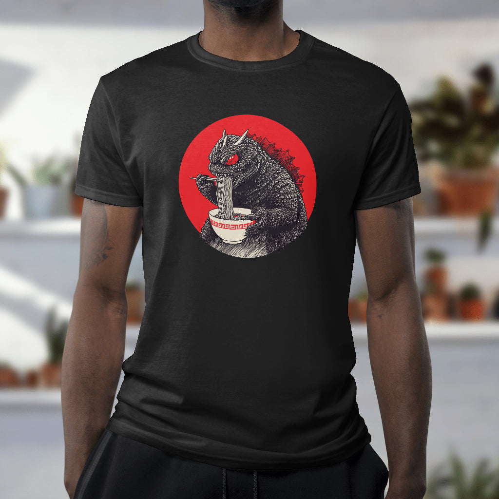 Godzilla and His Ramen Unisex T-Shirt