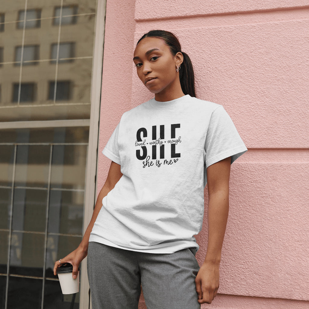 Loved Worthy Enough Women's T-Shirt