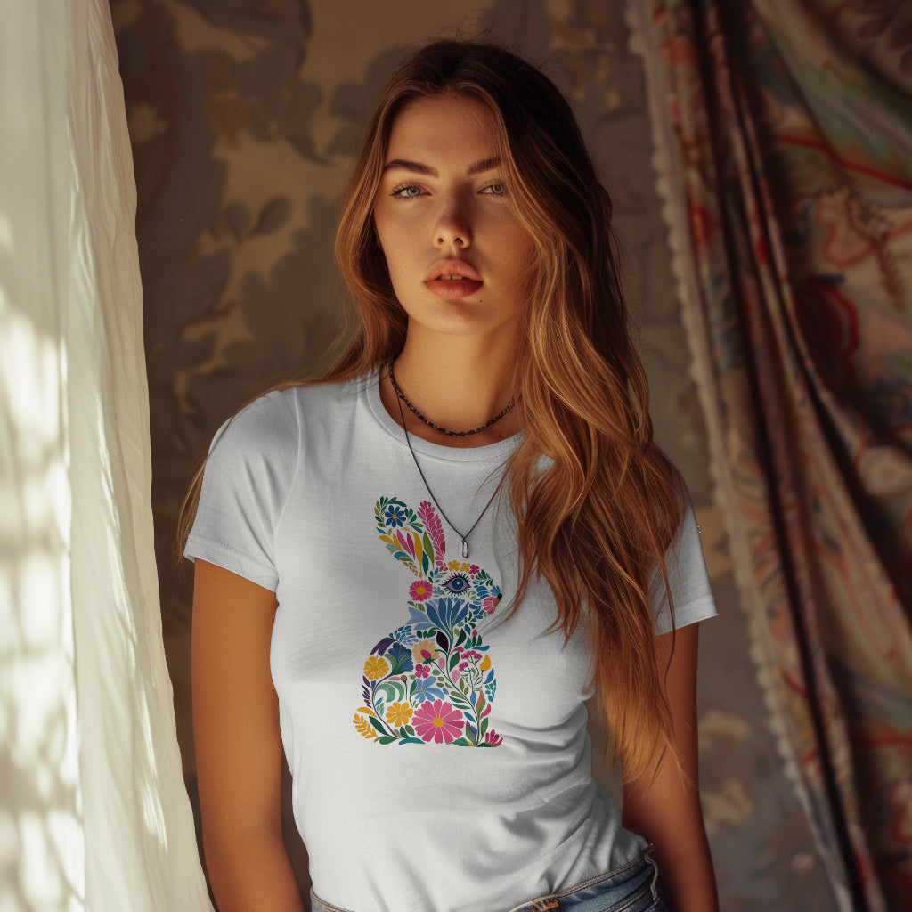 Bunny Bloom Women's T-Shirt