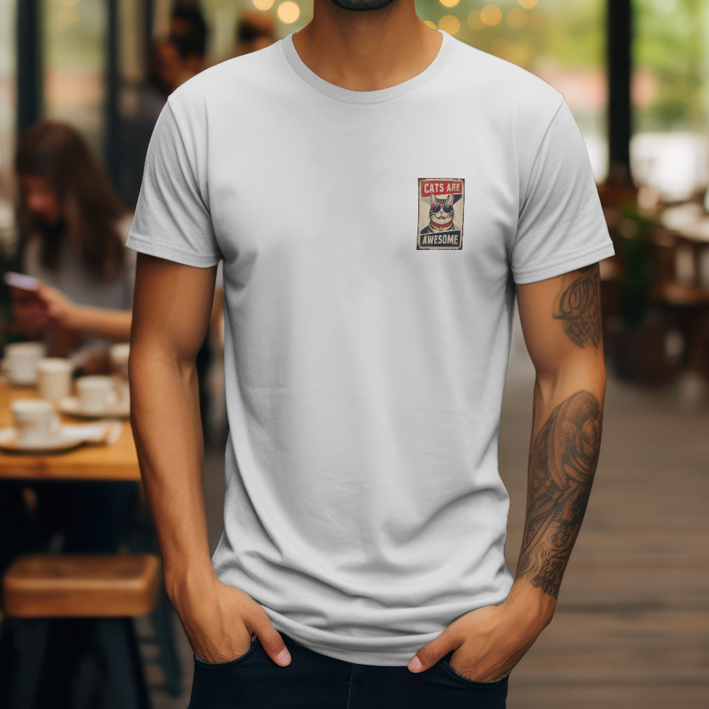 Cats Are Awesome Unisex T-Shirt