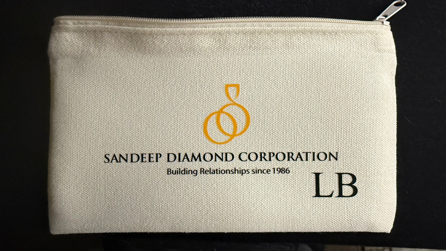 Custom Bags with 2 Logos & Initials