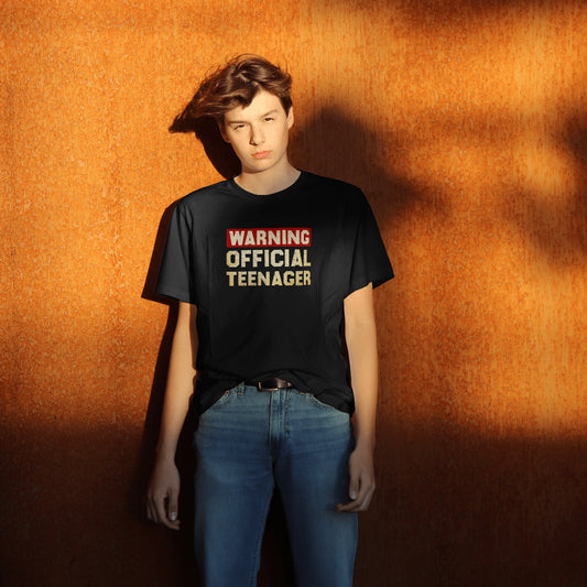 WARNING Official Teenager Unisex T-Shirt