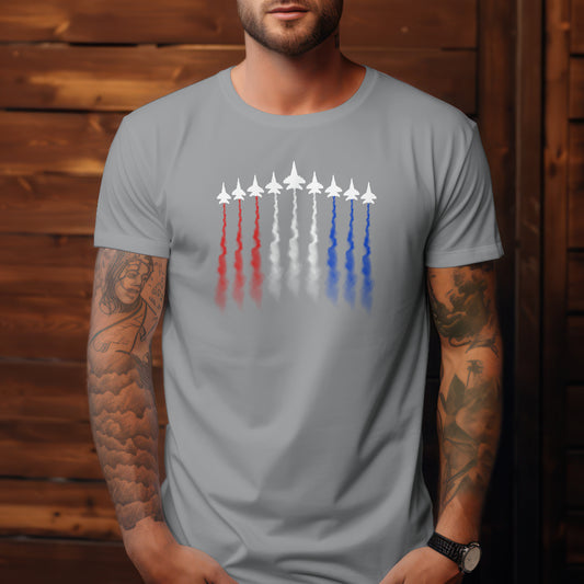 Patriotic Fighter Jets Men's T-Shirt
