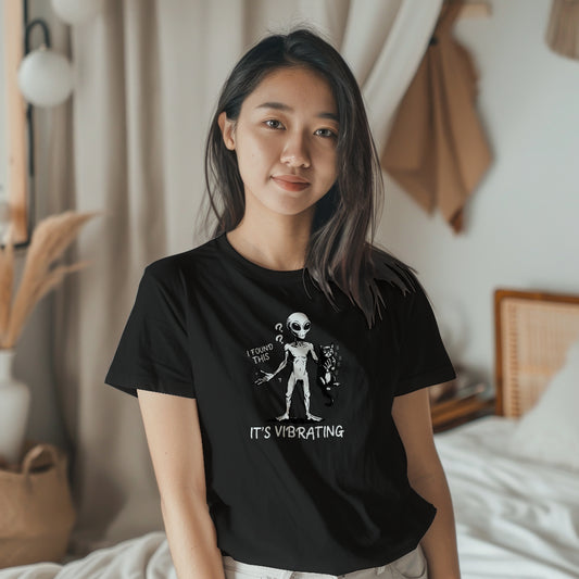 I Found This, It's Vibrating Unisex T-Shirt