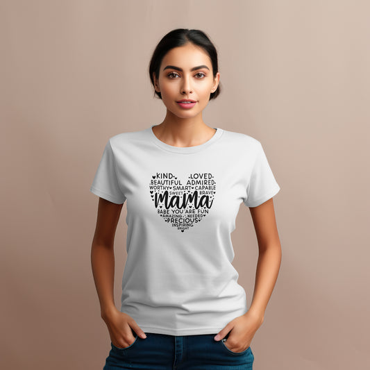 Mama Heart of Affirmation Women's T-Shirt