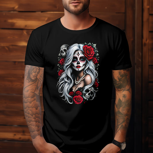 Sugar Skull Beauty Unisex T-Shirt