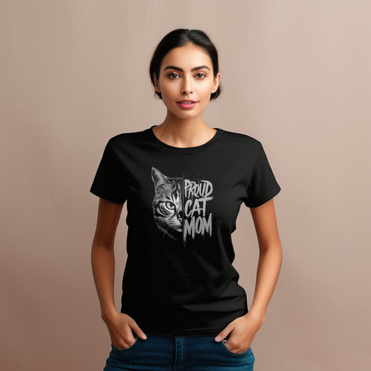 Proud Cat Mom Women's T-Shirt