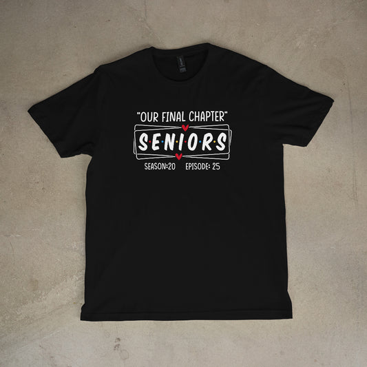 Seniors 2025 - The Final Chapter Unisex T-Shirt