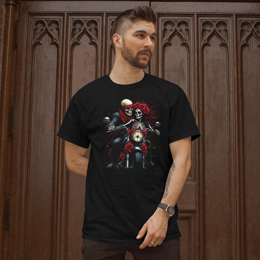 Skull Candy Biker Unisex T-Shirt
