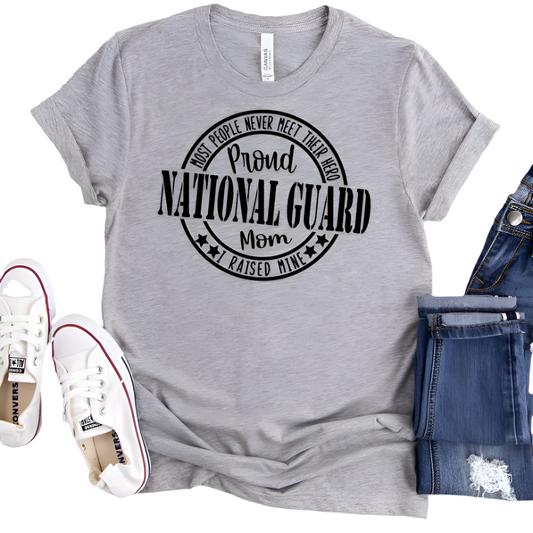 Proud National Guard Mom Women's T-Shirt
